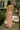Charlotte Dark Red & Cream Floral Maxi Dress- full back view