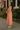 Aria Peach Midi Dress- side view