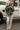 Gia Green & Lavender Quarter Zip Pullover- view of full body