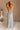 Keya Printed Smocked Halter Maxi Dress - full body back view