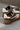 Steve Madden Dodge Taupe Multi Platform Sneaker- close up back view