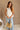 Jovie White Lace Applique Tank Top - front view