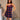 Leslie Navy & Red Plaid Mini Dress - front view