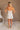 Rylie White Strapless Flare Mini Dress - full back view