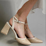 Princess Natural Pointed Toe Heel- right side view