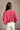Ashley Rose Pink Knit Sweater - back view
