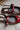 Mia Aree Burgundy Patent Leather Mule- close up top view