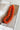 Zaria Tangerine Beaded Necklace - flat lay