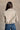 Rosalind Beige Zip Up Collared Jacket - back 