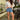 Just USA: Paige Mid-Rise Denim Shorts - full body front view