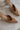 Steve Madden Mod Chestnut Suede Dress Mule- front top view