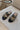 Hey Girl By Corkys Hey Hottie Black Sandal- top view