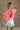Kennedy Pink Open Back Tee- back