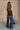 Judy Blue: Felicity Dark Wash Wide Leg Jeans - full body back view