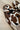 Dolce Vita Bradly Cocoa Taurus Calf Hair Flats- close up right side toe view