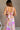 Cali Pink Multi Floral Print Midi Dress - upper body back view