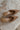 Steve Madden Mod Chestnut Suede Dress Mule- full front top view