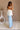 Jovie White Lace Applique Tank Top - full body side