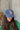 USA American Flag Washed Denim Baseball Hat- top right view