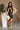 Arabella Ivory Faux Fur Cropped Jacket - full body view