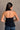 Cordelia Black & Gold Halter Tank Top - back view
