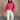 Ashley Rose Pink Knit Sweater - full body front view