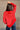 Nila Red & White Sweater - back view 