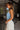 Tinley Light Blue Cropped Denim Vest - side view