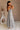 Keya Printed Smocked Halter Maxi Dress - full body side view