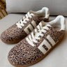 Dirty Laundry Trackstar Leopard Sneaker- frontal side view