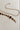 Marlee Gold & Black Stone Chain Belt - flat lay