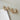 Justine Gold Twist Hoop Earrings - flat lay close up