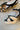 Mia Roxie Natural & Black Sandal Heel - close up side view