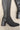 Mia Bettina Black Contrast Tall Boot- close up side view