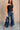 Judy Blue: Felicity Dark Wash Wide Leg Jeans - lower body front view