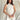 Celeste Natural Linen & Pearls Mini Dress- front view