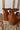 Sofft Reyna Cognac Flat Sandals- close up bck view