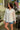 Gabby White Eyelet Button Up Top - front 