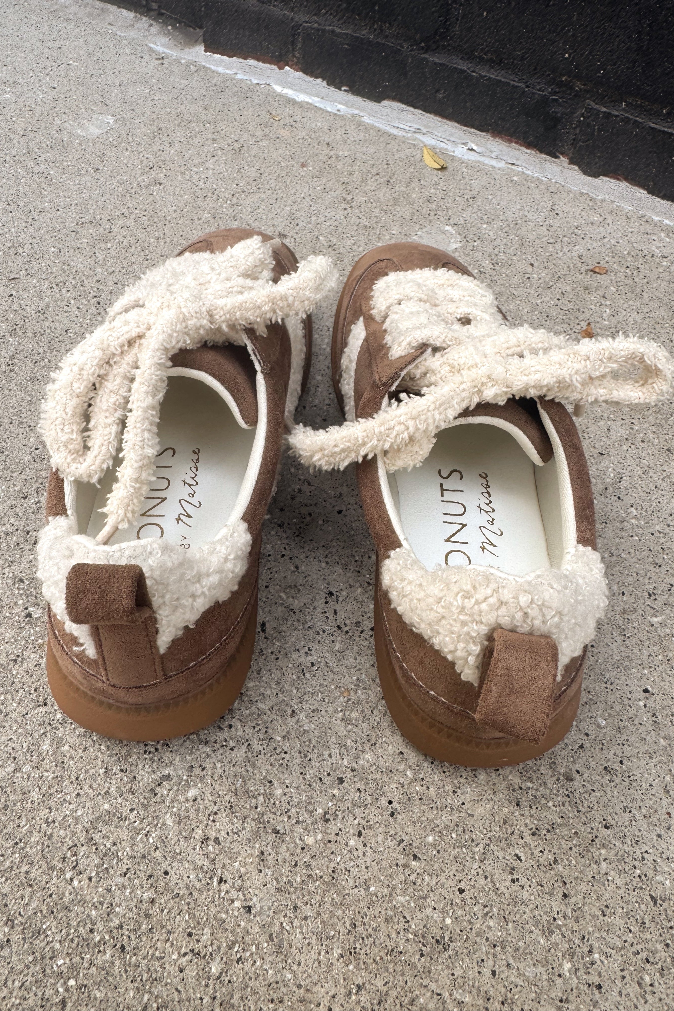 Coconuts by Matisse Wylder Taupe Sneaker- back view