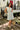 Tori Light Blue Striped Eyelet Mini Dress - front view