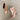 Unity Nude Glitter Heel Bootie- front top view