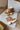 Sorel Joan Frwd Cozy Tawny Buff & Honey White Waterproof Boot - flat lay view