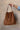 Felicity Cognac Suede & Leather Shoulder Purse- front full view