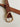 Rochelle Brown Suede Belt - flat lay