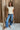 Just Black Denim: Izzy Barrel Jeans - full body front view