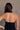 Cordelia Black & Gold Halter Tank Top - close up back