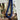 Sera Blue Beaded Necklace - flay lay close up