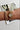 Phoebe Gold Circle Face Watch - front view on model