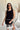 Cami Black & Linen Sleeveless Tank- front view