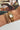 Odette Gold Square Face Watch - close up on model